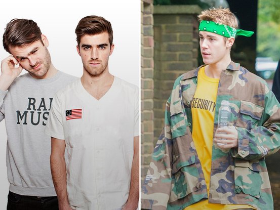 The Chainsmokers et Justin Bieber