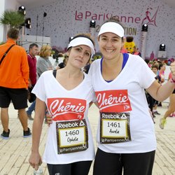 La team Fitnext/Chérie FM lors de la Parisienne