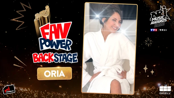 "Je suis tout le temps moi-même", Oria se confie avant de monter sur la scène des NRJ Music Awards