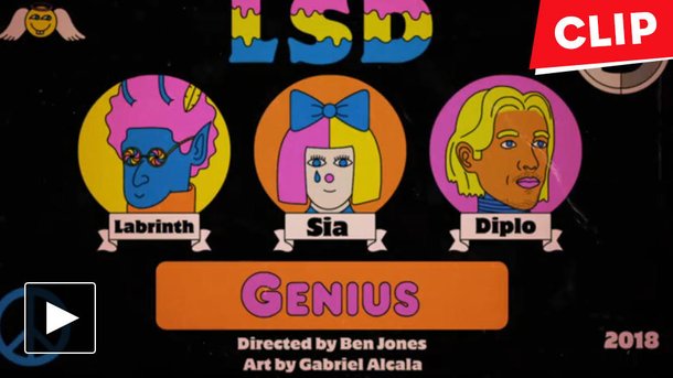 LSD: le collectif de Labrinth, Sia et Diplo sort son nouveau clip "Genius"