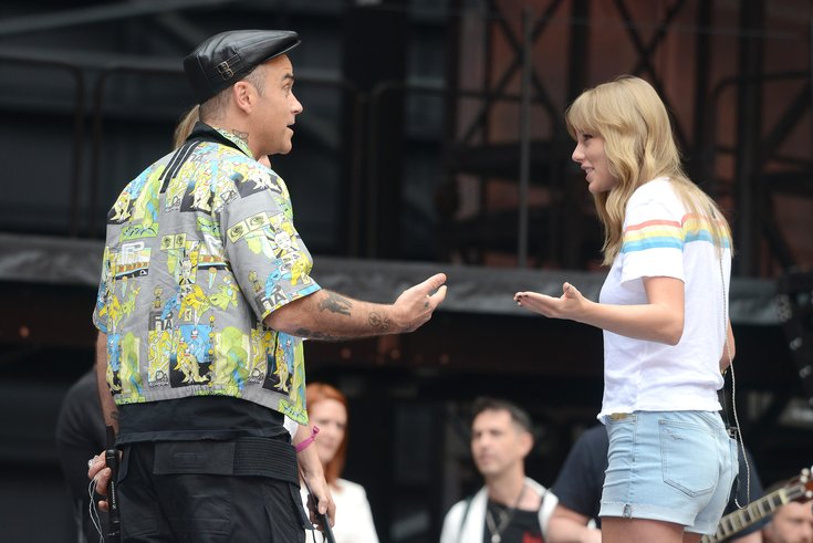 Taylor Swift et Robbie Williams
