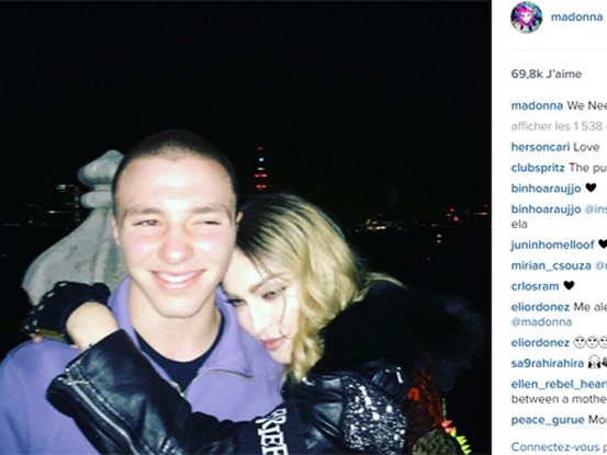 Madonna et Rocco