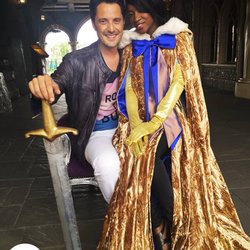 Vincent Cerutti et sa femme