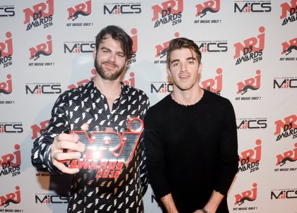 THE CHAINSMOKERS - NRJ DJ AWARDS 2016 - PHOTOCALL
