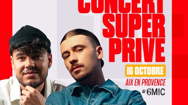 Concert Super Privé Joseph Kamel & Pierre Garnier