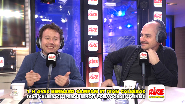 Ivan Calbérac a perdu Benoit Poelvoorde à Venise - 1 heure avec Bernard Campan et Ivan Calberac sur Rire & Chansons