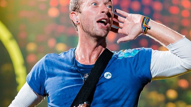 Zoom sur le chanteur de Coldplay, Chris Martin !