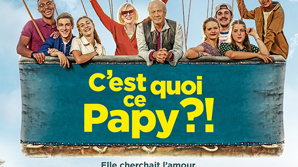 C'est quoi ce papy ?! de Gabriel Julien-Laferrière avec Chantal Ladesou, Patrick Chesnais, Julie Gayet