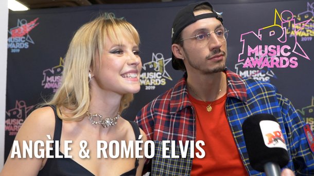 Angèle et Roméo Elvis réagissent à leur Award!