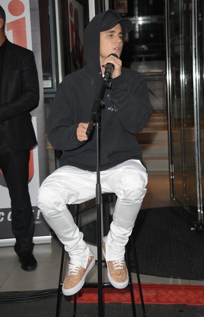 Justin Bieber chez NRJ