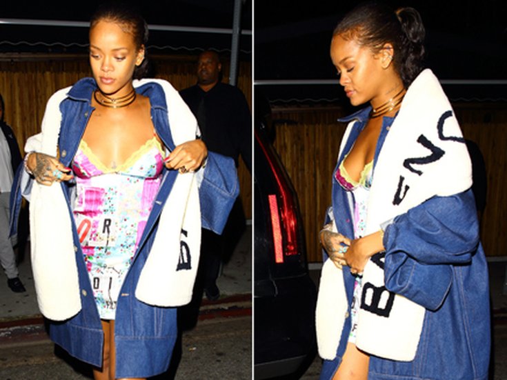 Rihanna au Nice Guy à Los Angeles