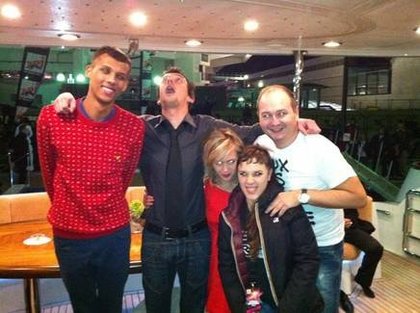 Cauet sur le Yacht des NRJ Music Awards 2011
