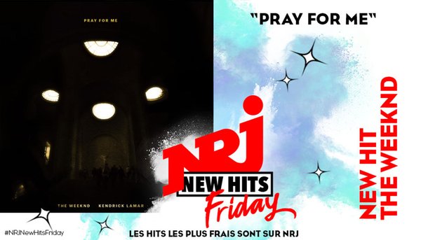 The Weeknd: son nouveau single «Pray For Me» est dans le New Hits Friday!