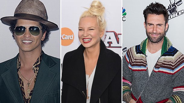 Sia : une chanson pour Bruno Mars ou Maroon 5 ?