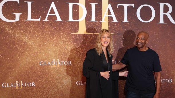 "Gladiator II" : Denzel Washington impressionne le public à l’avant-première