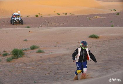 Les Gazelles en étape
