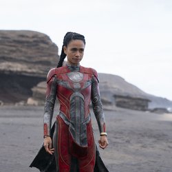Makkari (Lauren Ridloff) dans "Les Eternels"