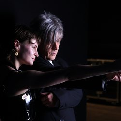 Christine and The Queens et Nikola Sirkis (Indochine) - Backstage NRJ Music Awards Paris Edition
