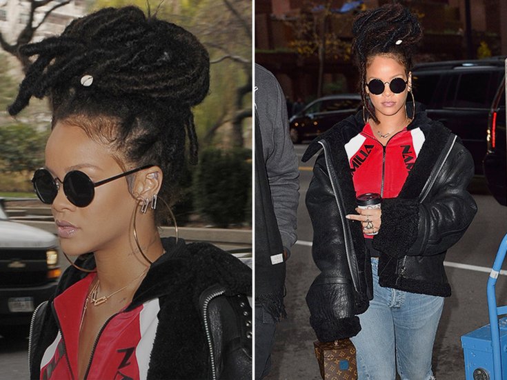 Rihanna et sa nouvelle coupe de cheveux le 7 décembre 2016
