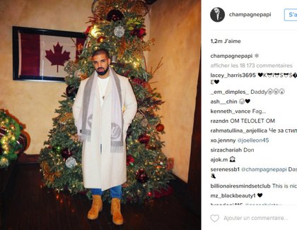 Les stars fêtent Noël - Drake