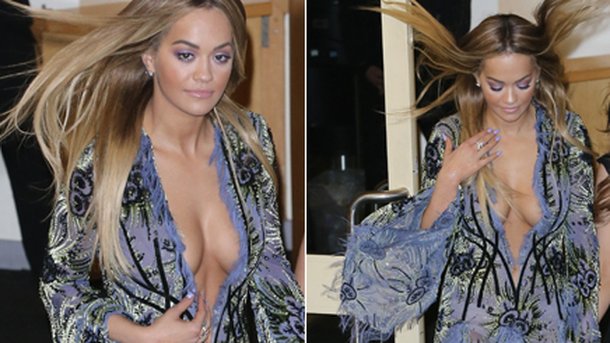 Rita Ora réagit après son accident vestimentaire!