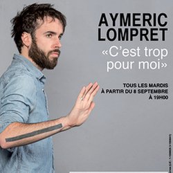 Aymeric Lompret - C'est trop pour moi - affiche