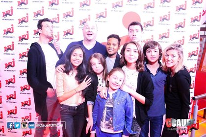 Mardi 16 Février avec Kids United - C Cauet sur NRJ