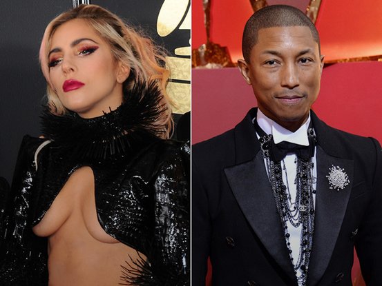 Lady Gaga et Pharrell Williams