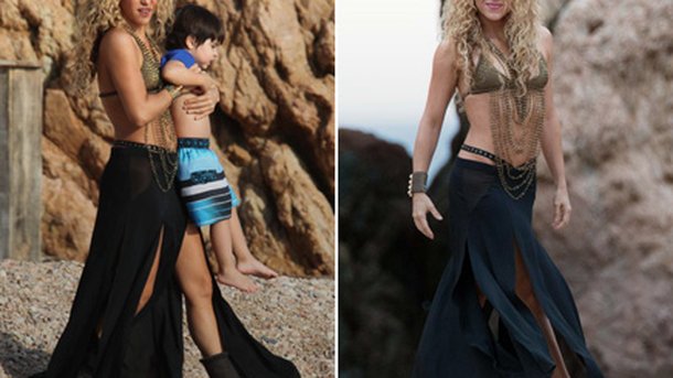 Shakira : retour au top avec son fils sur les plateaux !