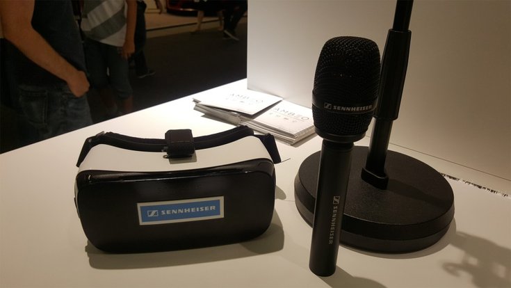 Premier micro Sennheiser pour capture du son sur 360° (VR)