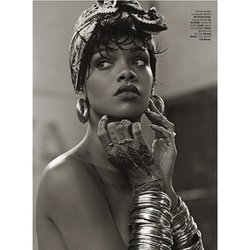 Behind The Scenes: Photos from RiRi's Vogue Brasil 
