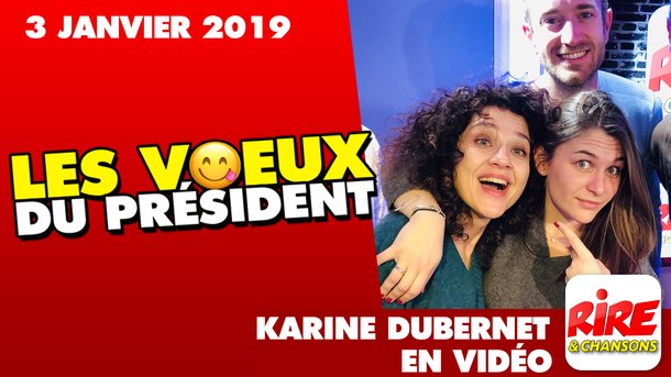 Les voeux du Président - vus par Karine Dubernet