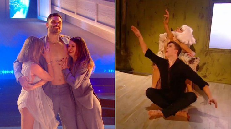 Florent Manaudou sur "S.O.S d'un terrien en détresse" et Loïc Nottet sur "Chandelier"