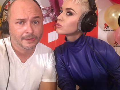 Katy Perry chez Cauet sur NRJ