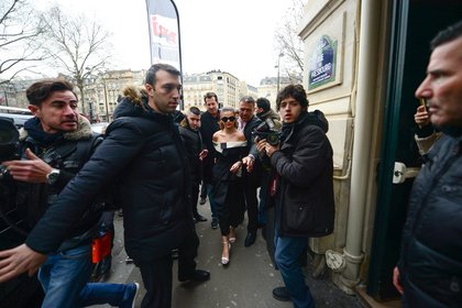 Selena Gomez à Paris chez Cauet