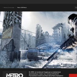 Metro 2033: Redux gratuit sur l'Epic Games Store