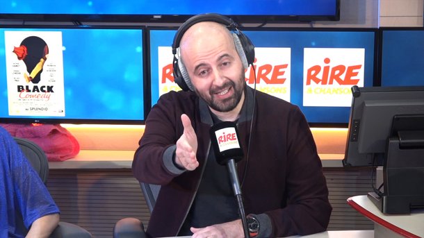 Cédric Cizaire à Virginie Lemoine , Mélanie Page et Arthur Jugnot : "Mélanie, Virginie, Arthur, bonjour ! Je suis très ému de me retrouver face à vous 3, car on a eu une relation amoureuse très forte ensemble..."