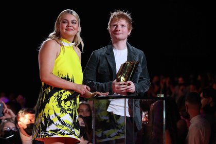 Louane et Ed Sheeran - Cérémonie des NRJ Music Awards 2021