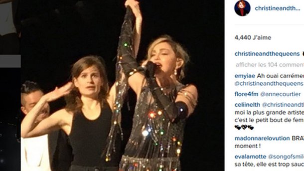 Madonna invite Christine and The Queens sur scène!