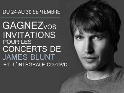 James Blunt - Jeux-Concours