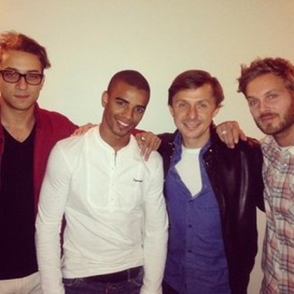 M.Pokora : Fin de visionnage de l'ENORME #MDNA tour avec @martinsolveig et @bramski6 #newyork