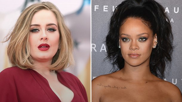Adele fait une belle déclaration d’amitié à Rihanna