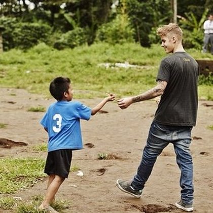 Justin Bieber en voyage aux philippines