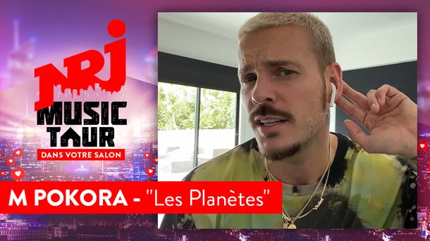 M Pokora «Les Planètes» - NRJ Music Tour dans votre salon