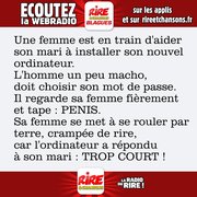 Blague - Le mot de passe
