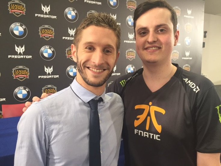 Nono & sOAZ joueur pro français Fnatic