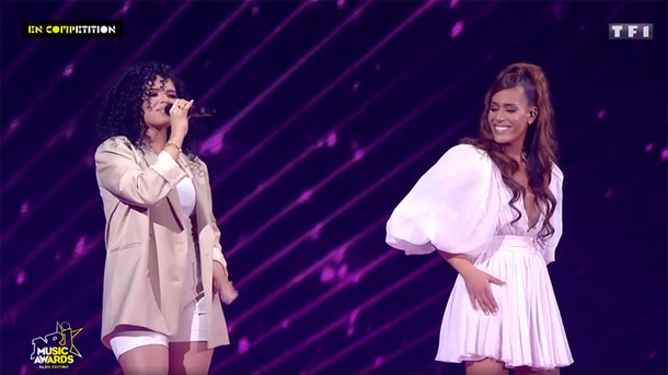 Amel Bent et Imen Es se retrouvent pour «Jusqu'au bout»