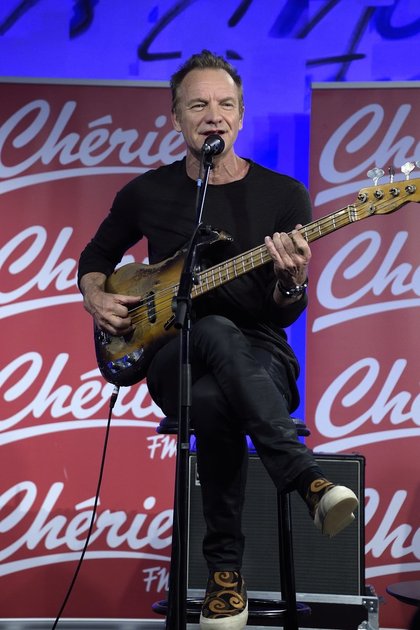 Sting sur Chérie FM