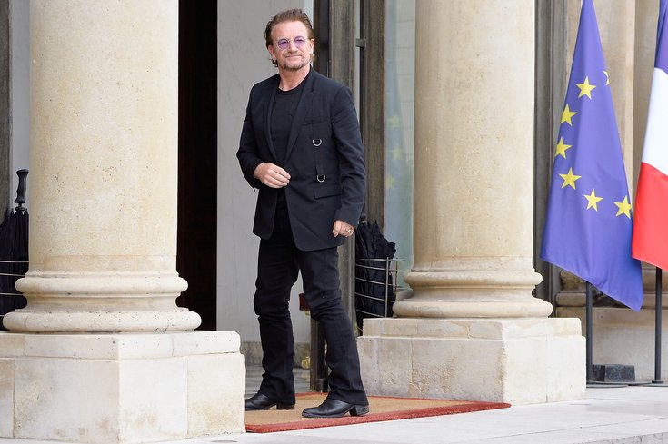 Bono à l'Elysée