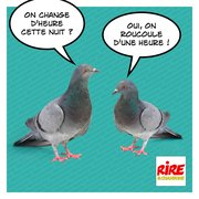On change d'horaire ce week-end